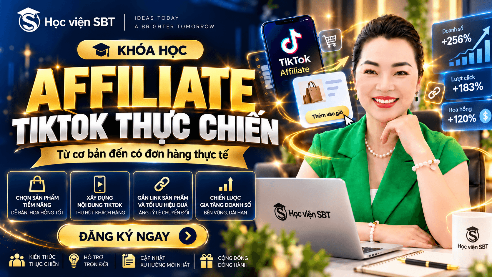 Tiếp thị liên kết - Affiliate TikTok thực chiến